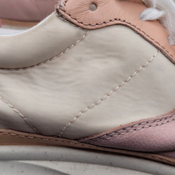 Madewell Kickoff Trainer Sneakers Dusty Rose Size 6 - Picture 10 of 13